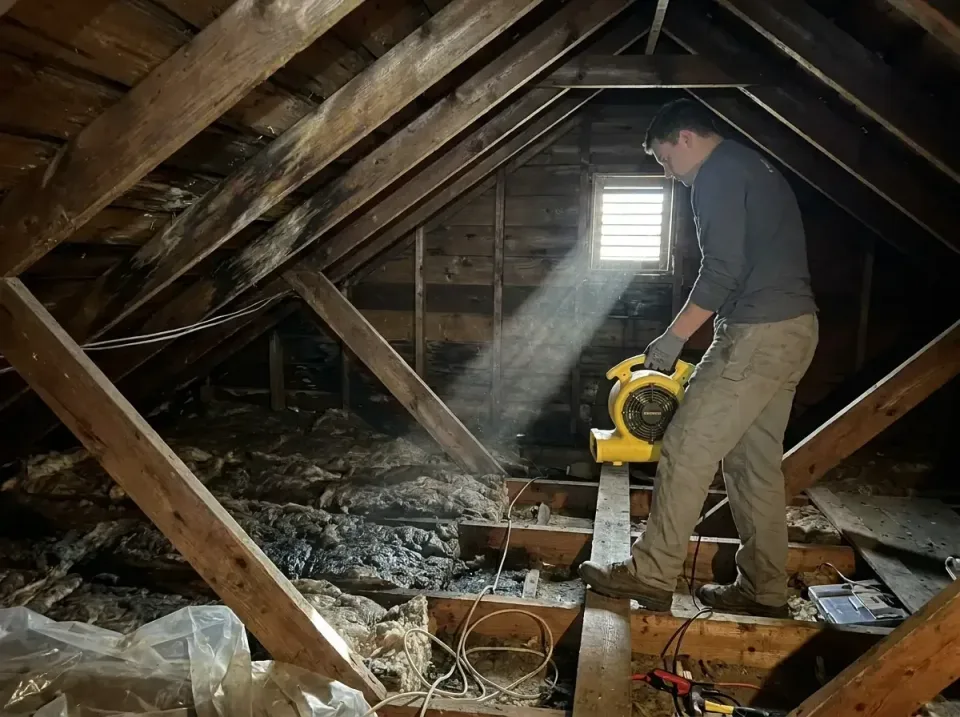 attic-water-damage-drying-proc-007 — frequently asked questions, Emergency Water Extraction & 24/7 Flood Response in Stamfor…
